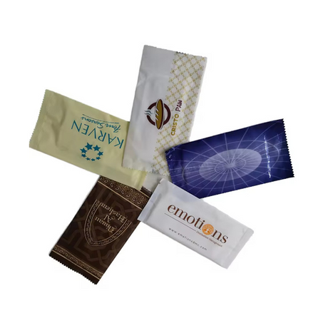 Anpassad design enkelpackad rengöring av våtvävnad individuella hand och mun Babys våtservetter