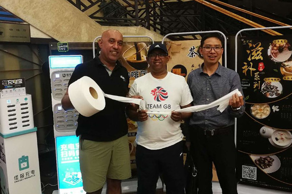 Aff&auml;rspartnerskapsm&ouml;te f&ouml;r export av toalettpappersservetter